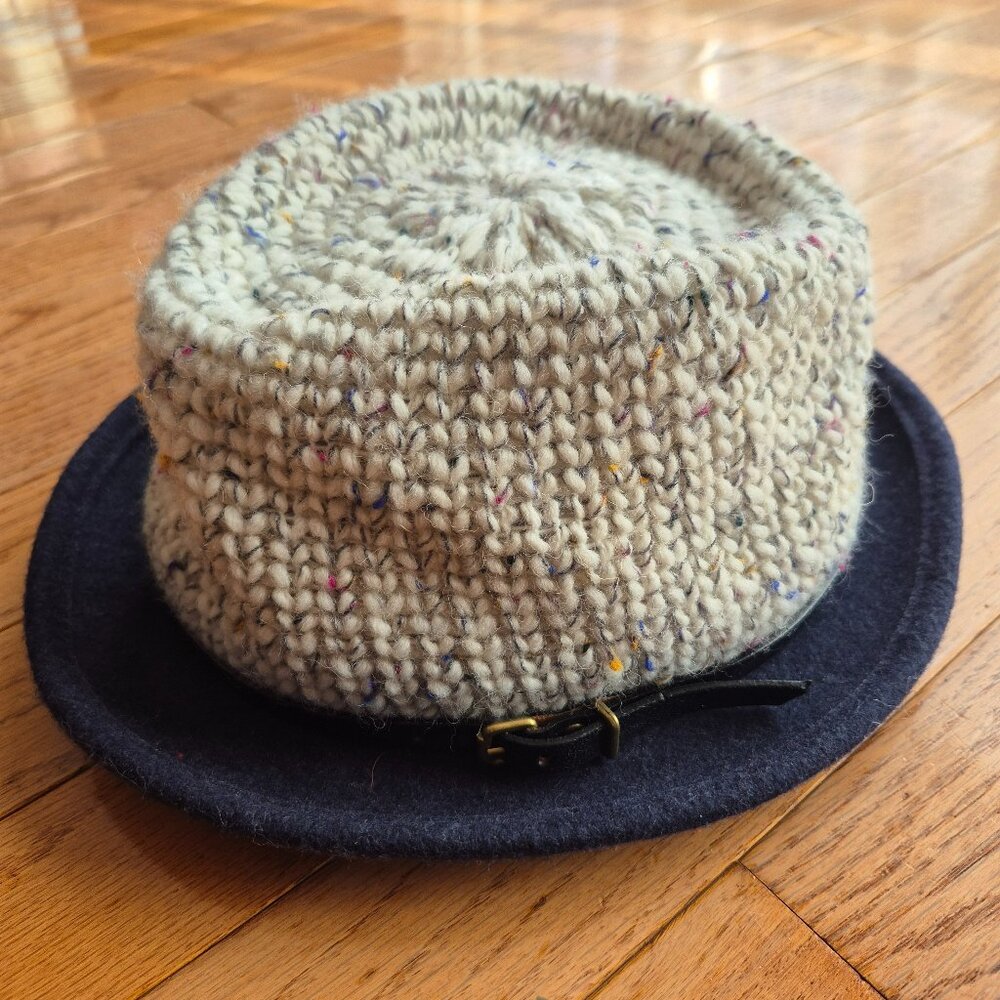 Bettina Two-tone Fedora/Trilby Women's Hat Made In Italy